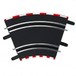 Curve sopraelevate 1/45 per piste Carrera GO!!!, GO!!! Plus e Digital 143 (4 pz)