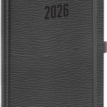 Agenda settimanale Rivoli 2026 grigia 15 x 21 cm