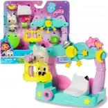 La casa delle bambole di Gabby – balcone di Pandy Paws con figurina e accessori