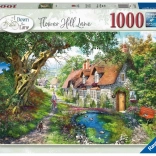 Puzzle Ravensburger Flower Hill Lane 1000 pezzi