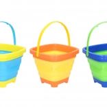 Secchio pieghevole quadrato per bambini 19 × 19 cm