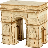 Puzzle 3D in legno Arco di Trionfo Rolife