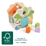 Inserimento in legno Amici della giungla SMALL FOOT