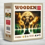 wooden city puzzle in legno sogni d’elefante 1010 pezzi