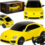 modello di corsa Volkswagen Beetle a controllo remoto - giallo