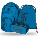Set BAAGL Coolmate Ocean Blue: Zaino, Astuccio e Sacchetto
