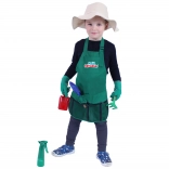 Costume da giardiniere con accessori per bambini 3–7 anni