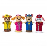 Set di burattini PAW PATROL – 4 personaggi in peluche per teatro e racconti