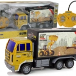 Camion da Costruzione Radiocomandato Giallo 1:24