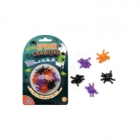 Ragnetti appiccicosi in silicone 3 cm – set da 12 pezzi