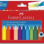 Pastelli a cera triangolari 12 pz FABER-CASTELL