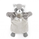 Burattino di peluche procione 25 cm