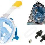 Maschera da snorkeling a pieno facciale L/XL blu
