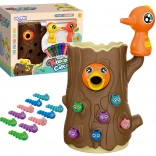 Woopie gioco di abilità magnetico acchiappa-vermetti – 2 picchi e 10 vermetti