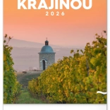 Calendario da parete Passeggiate nel paesaggio moravo 2026