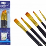 Set di pennelli artistici 5 forme