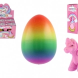 Unicorno di plastica schiuso 7x10 cm in scatola