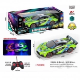 Auto da corsa RC 1:12 con effetto luminoso