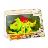 Kit di costruzione dinosauro Triceratopo