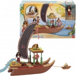Set personaggi e accessori Disney VAJANA 2 Adventure Canoe, 10 pezzi