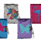 Taccuino con paillettes e lucchetto TEDDIES