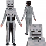 Costume per bambini MINECRAFT Skeleton (4–6 anni, 110–122 cm)
