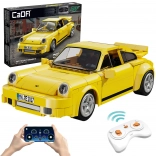 Set di costruzione CaDA RUF CTR 2017 Yellowbird auto RC 1:20, 222 pezzi