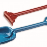 Riciclaggio Androni pala e rastrello per sabbia