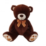 Orsetto marrone di peluche seduto 40 cm