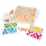Tradizionale giocattolo in legno bingo per bambini Bigjigs Toys