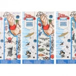 tatuaggi temporanei per ragazzi, set da 36 pezzi