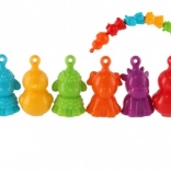 animaletti della fattoria collegabili a catena, 12 pz in barattolo (12m+)