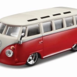 Bburago plus Volkswagen Van Samba rosso