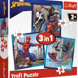 Puzzle 3 in 1 Spider-Man Amici Ragno