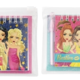Mini quaderno con matita Besties