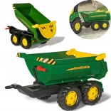 Rimorchio per bambini con cassone ribaltabile JOHN DEERE ROLLY TOYS halfpipe