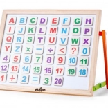 Lavagna magnetica e a gessetto