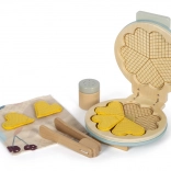 Set in legno per waffle con accessori Tasty