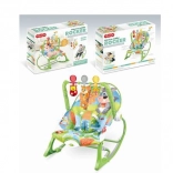 Sdraietta con vibrazioni scoiattolo verde