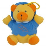 Orsetto di peluche con carillon Baby Mix, blu