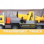 Camion con aereo a batteria con luci e suoni