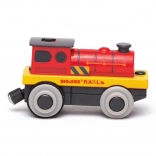 Locomotiva elettrica Bigjigs Rail Rosso Forzuto