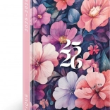 Agenda Notique 18 mesi Petito Bouquet 2025-2026