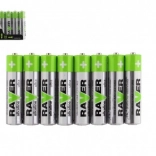 Batterie alcaline AAA 1,5 V – 8 pz RAVER