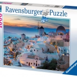 Puzzle Sera a Santorini 1000 pezzi Ravensburger