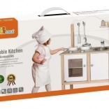 Cucina per bambini in legno con accessori Viga