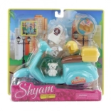 motocicletta per bambola con accessori