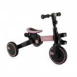 MoMi FILO 3in1 bicicletta senza pedali, triciclo e bici balance – rosa