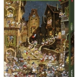 Puzzle 1000 pezzi – città romantica, notte