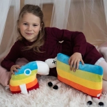 Cuscino di Peluche Arcobaleno Dodino